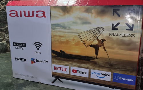 Imagen 1 de 9 de Smartv Aiwa 42 Pulgadas Para Repuesto
