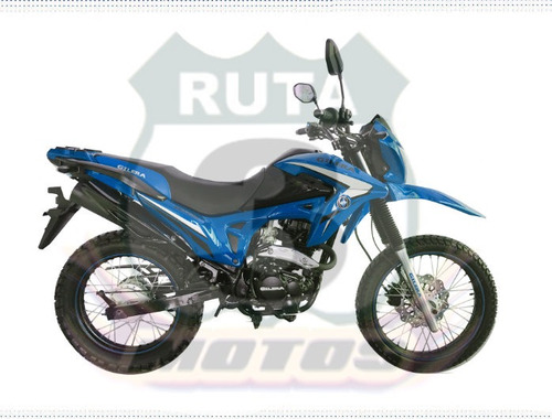 Imagen 1 de 12 de Moto Gilera Smx 200 0km 2023 Azul Retiras En 2 Ruta 3 Motos