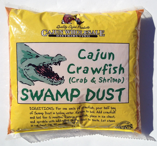 Cajun Crawfish (crab & Camarones) Polvo De Pantano 4 Libras