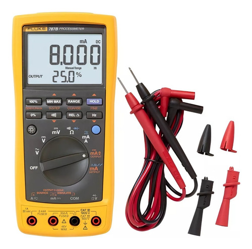 Multímetro Digital Processmeter Cat. Iv 600v Fluke 787'novo' (Usado)
