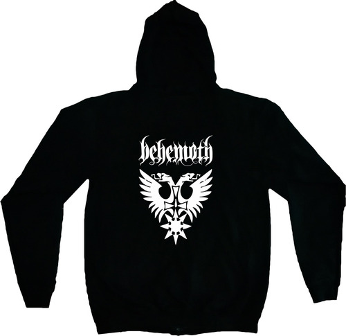 Chaqueta Behemoth Rock Black Metal Estampada Moto Tv Urbanoz