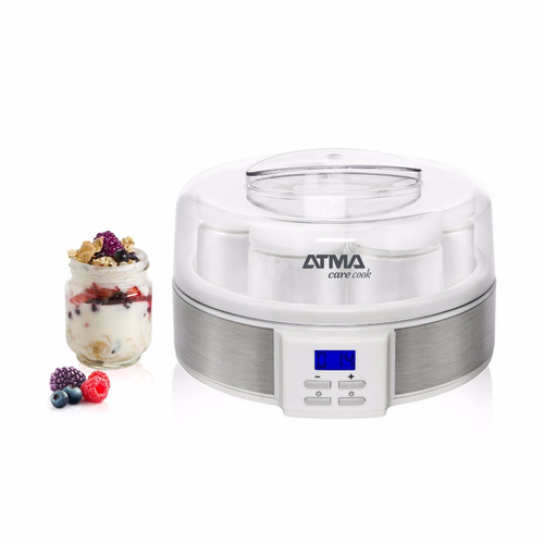 Yogurtera Atma Ym3010e Timer Con 7 Jarros Y Recetario