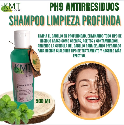 Shampoo Ph9 Antiresidual Limpieza Profunda