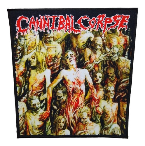 Espaldera Cannibal Corpse The Bleeding Death Metal Parche 