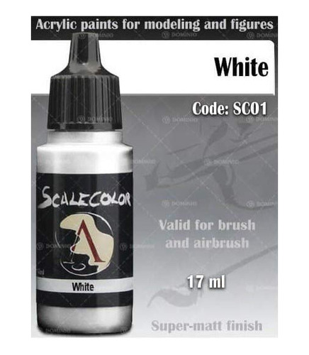 Scalecolor Sc-01 acrilico Blanco 17 ml