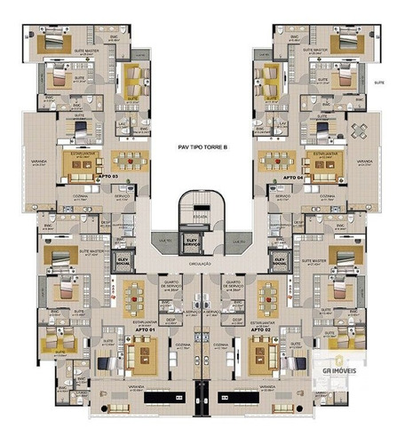 Imagem 10 de 30 de Apt Alto Padrão No Farol 4 Suítes De 167 A 211m² A Partir De 1.595.961,81! - 414