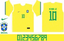 Comprar Vetor Camisa Brasil 2022 Arquivos Editáveis Corel Draw