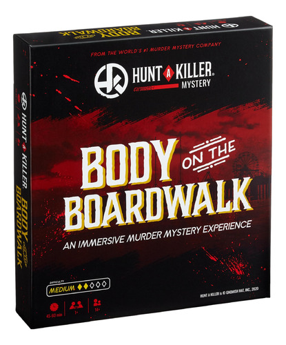 Hunt A Killer Body On The Boardwalk, Juego Inmersivo De Mis.