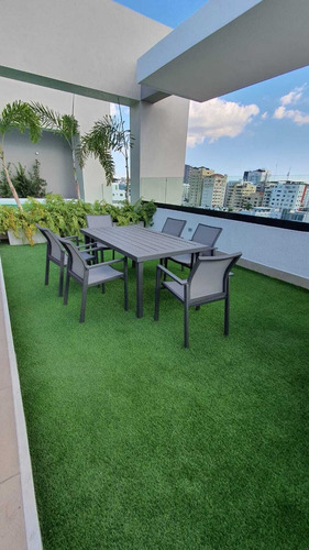 Venta Apto Amueblado En Torre Familiar, Moderna Con Area Social En Bella Vista