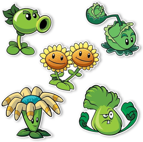 Plants  S. Zombies  Wall De Als: Spe Ial Lant Set  Fi ...