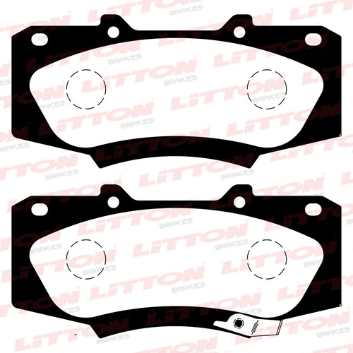 Pastilla Freno Litton Del Toyota Hilux 2kd 2005 2011 2015 To