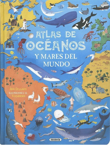 Libro: Atlas De Océanos Y Mares Del Mundo. Vv.aa.. Susaeta E