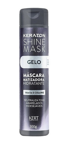 Máscara Matizadora Keraton Shine Mask - Gelo 300g