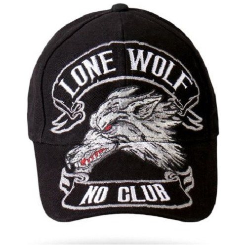 Gorra Con Estampado De Lone Wolf