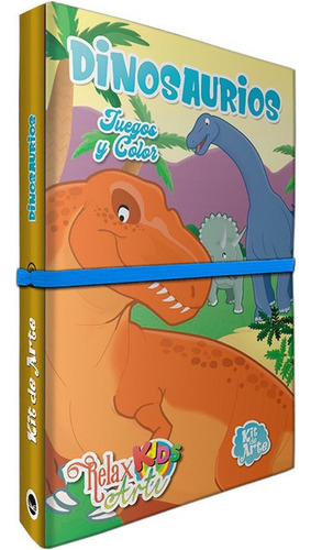 Kit De Arte / Dinosaurios / Juegos Y Color