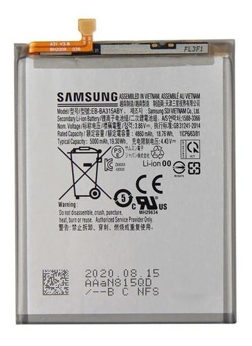 Bateria Samsung A31 A315 A32 A325 Eb-ba315aby 