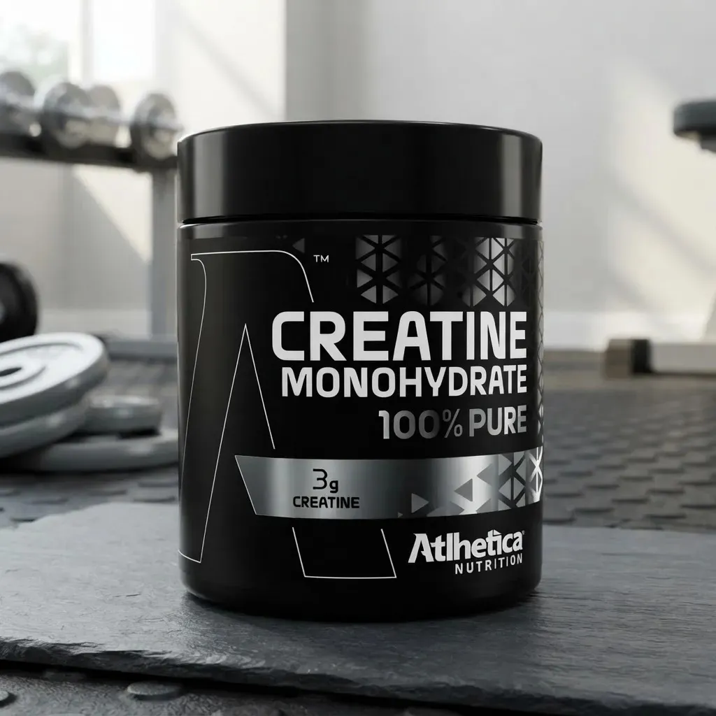 Creatina Atlhetica Nutrition 100% Pure em pó Sem sabor x 300g