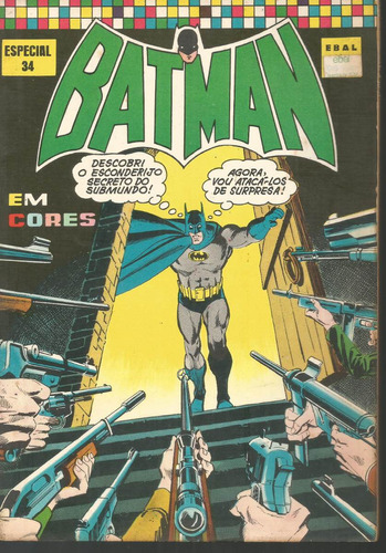 Batman Especial Em Cores N° 34 Ebal - Bonellihq Cx435