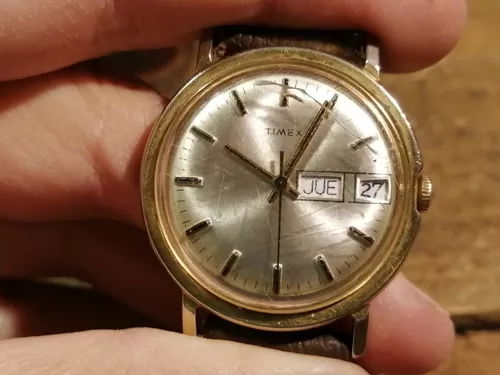 Reloj Caballero Antiguo Timex Hecho En Inglaterra