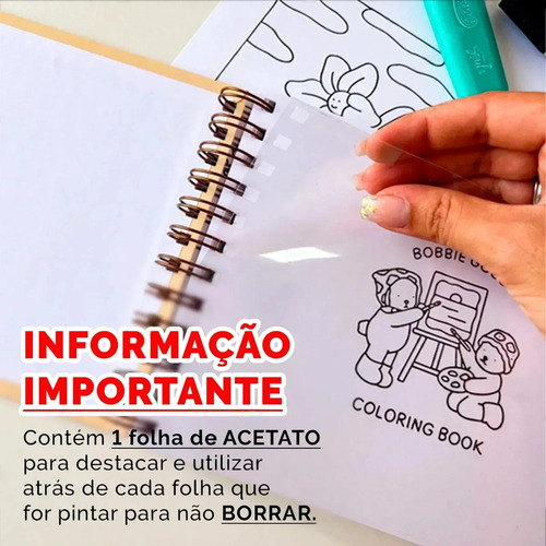 # Libro Para Colorear Bobbie Goods, 50 Páginas, Tapa Dura