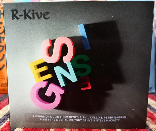 Genesis 3 Cds Box R-kive 2014 Importado Europeo Como Nuev