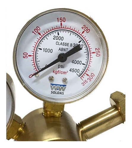 Regulador De Alta Pressão Nitrogênio - 50kgf/cm² Ou 700 Psi