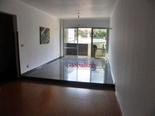 Imagem 3 de 28 de Apartamento Com 3 Dormitórios À Venda, 130 M² Por R$ 590.000,00 - José Menino - Santos/sp - Ap0865