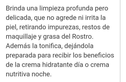 Imagen 3 de 5 de Elixir De Vida Limpiador Tonificante Yanbal