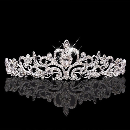 Tiara Plateada, Corona De Princesa, Corona De Diamantes De I