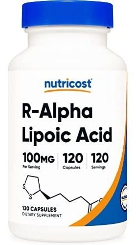 Nutricost R-alpha Lipoic Acid 100mg, 120 Capsules