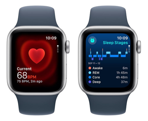 Apple Watch Se 2ª Gen Gps 40mm 2022 - Midnight / Starlight