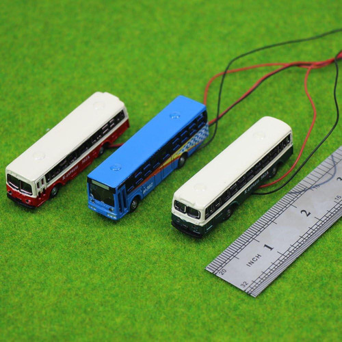 Autobús Iluminado Evemodel 1:150 4pcs Led Para Maquetas
