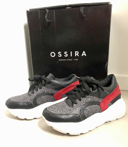 Imagen 1 de 6 de Zapatillas Ossira 37 Plataforma