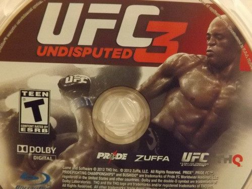 Ps3 Ufc Undisputed 3 - 100% Em Português - Completo...
