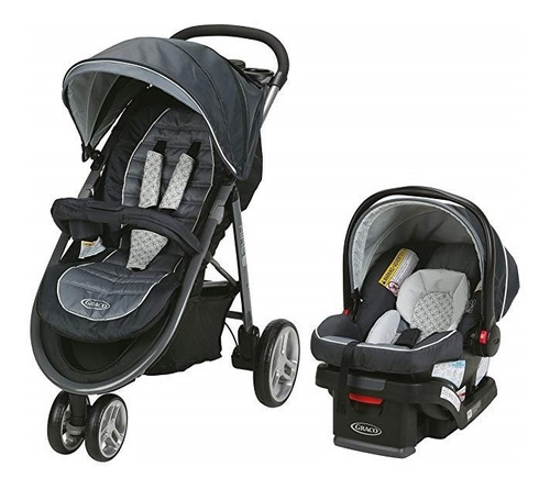 Coche Graco Aire3 Mckinley + Porta Bebè + Envío Gratis