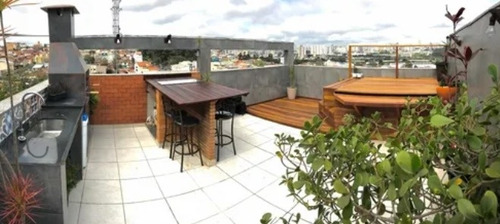 Imagem 2 de 6 de Cobertura 2 Quartos Santo André - Sp - Vila Metalúrgica - V4959