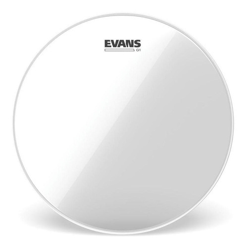 Pele Para Caixa E Tom G1 Transparente 10'' Evans Tt10g1