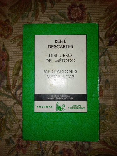 Libro Discurso Del Método Meditaciones Físicas René Descarte