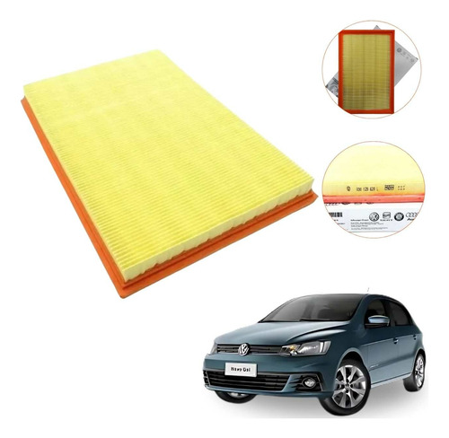 Filtro De Ar Motor Original Vw Gol G4 1.0 Flex 2011 A 2014