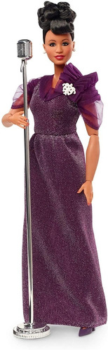 Muñeca Barbie Signature Cantante De Jazz Ella Fitzgerald