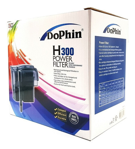 Filtro externo Hang On Dolphin H-300 440 L/h 110 v