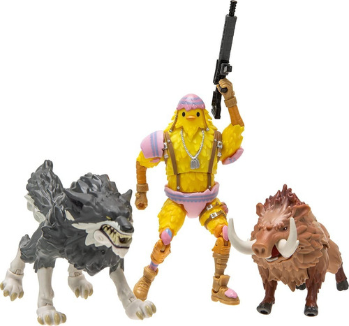 Figura Fortnite Cocko + Wolf & Boar