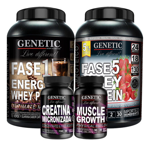 Desarrollo Muscular Definido 2 Proteinas Creatina Muscle Max