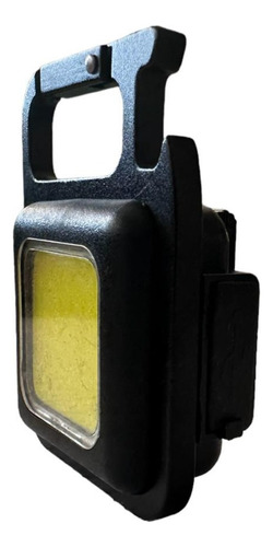 X5 Linterna Led Cob Llavero Gancho Portátil Recargable