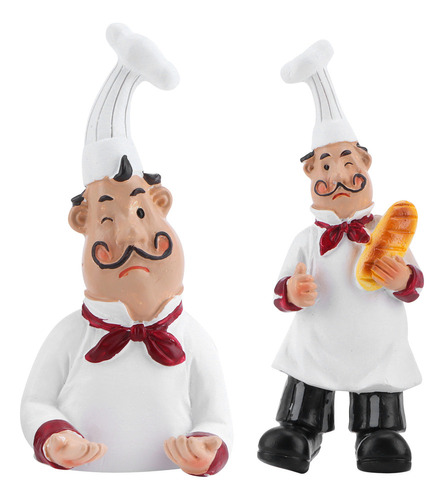 Figura De Chef Con Gancho De Pared Para Utensilios De Cocina