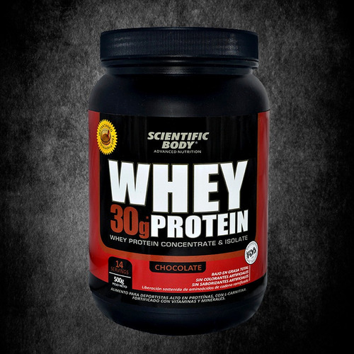 Proteina Whey 500g De Chocolate