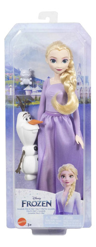 Muñeca De Elsa Y Olaf Frozen Disney Original