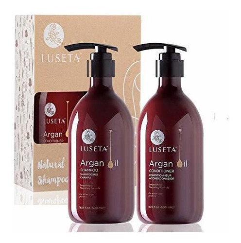 Luseta Aceite De Argán Humedad & Repair Champú