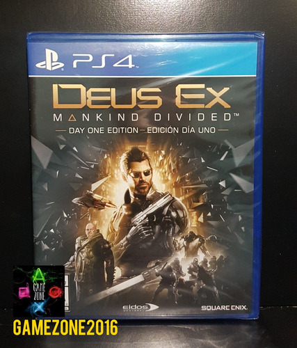 Deus Ex: Mankind Divided * Nuevo * En Español * Ps4  Fisico