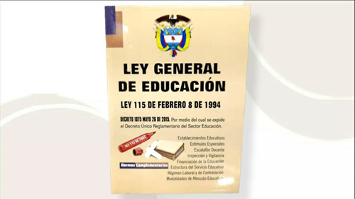 Ley General De Educación Edición Actualizada Año 2024